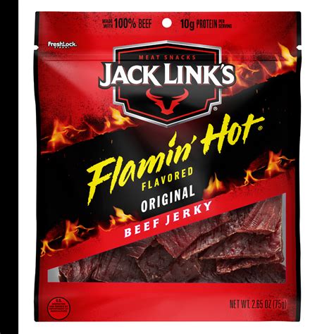 spicy beef sticks wild heat protein meat snack jack link s