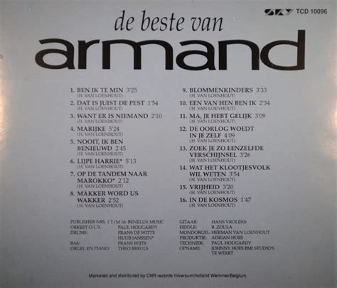 Armand De Beste Van