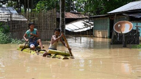 Assam Floods 2022 Over 7 Lakh Lives Affected 25 Die In Deluge And Landslides Mint