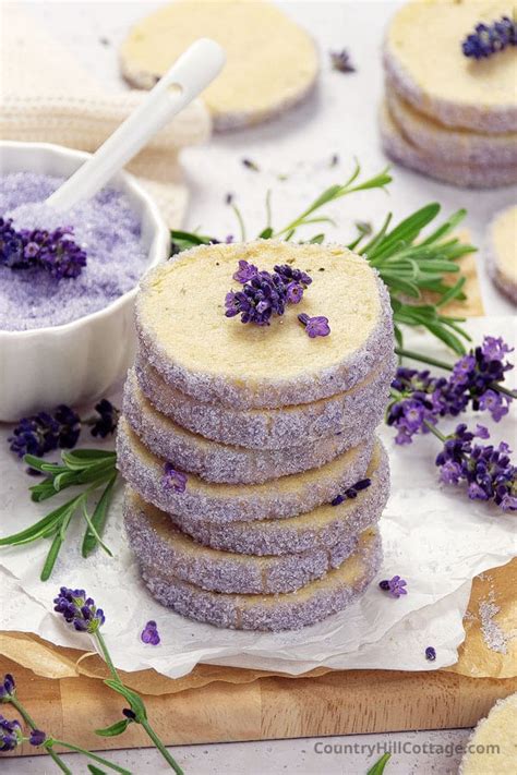 Lavender Cookies Easy Lavender Shortbread Recipe