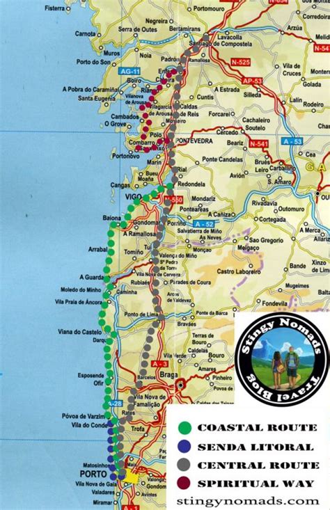 The Portuguese Camino De Santiago Our Detailed Guide And Itinerary