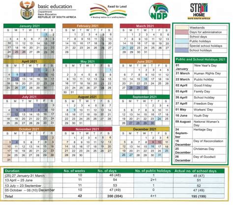 Here Is The New 2021 School Calendar For South Africa Economy24