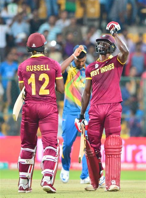 West indies blew sri lanka away on day 1 while the lankans fought back on day 2. World T20: West Indies beat Sri Lanka by 7 wickets ...