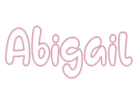 Retro Abigail Handwritten Cursive Font Applique Alphabet Etsy