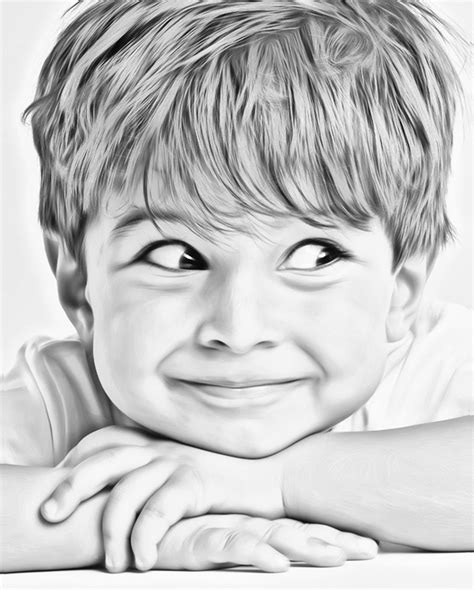 Pencil Sketch Effect Photoshop Action Free Download Sketch Photoshop