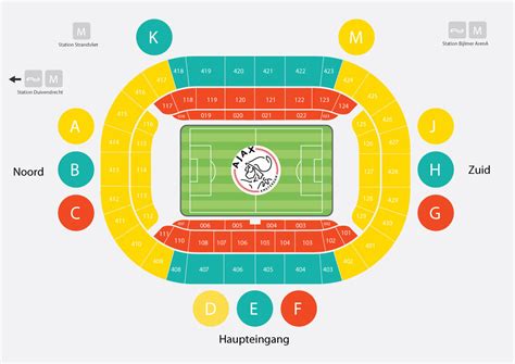 Johan Cruyff Arena Amsterdam Das Ajax Stadion Im Überblick