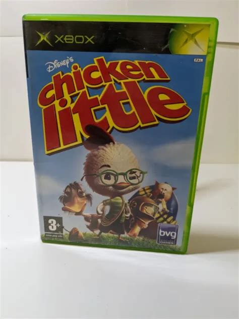 Disneys Chicken Little Xbox Original Game Manual Pal 1653 Picclick