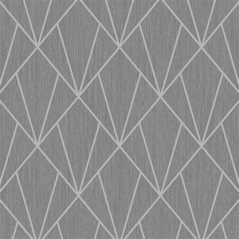 Muriva Indra Geometric Line Triangle Glitter Textured
