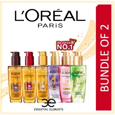 L oreal paris extraordinary oil serum v s l oreal paris professional serie expert liss unlimited. L'Oreal BUNDLE OF 2 Paris Elseve Extraordinary Loreal ...