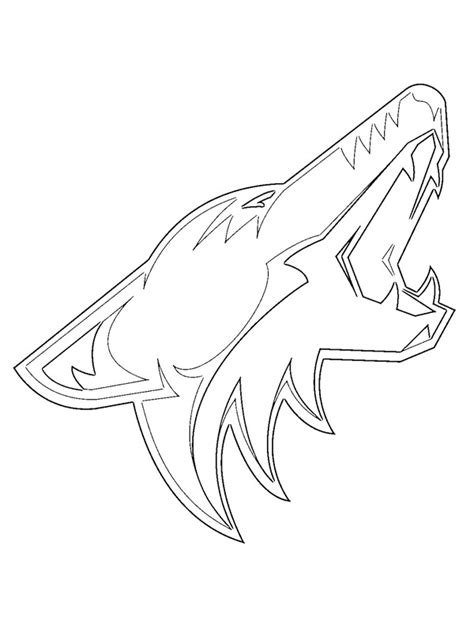 Maybe you would like to learn more about one of these? colouring page Arizona Coyotes | coloringpage.ca