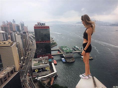 This Russian Girl Takes The Riskiest Selfies Ever Dont Try This