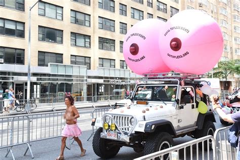 11th Annual Gotopless Day Kicks Off In Nyc See Photos New York City