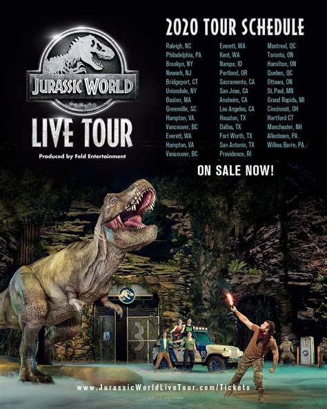 Jurassic World Live Tour | Dinosaurs in action! Don’t miss your chance