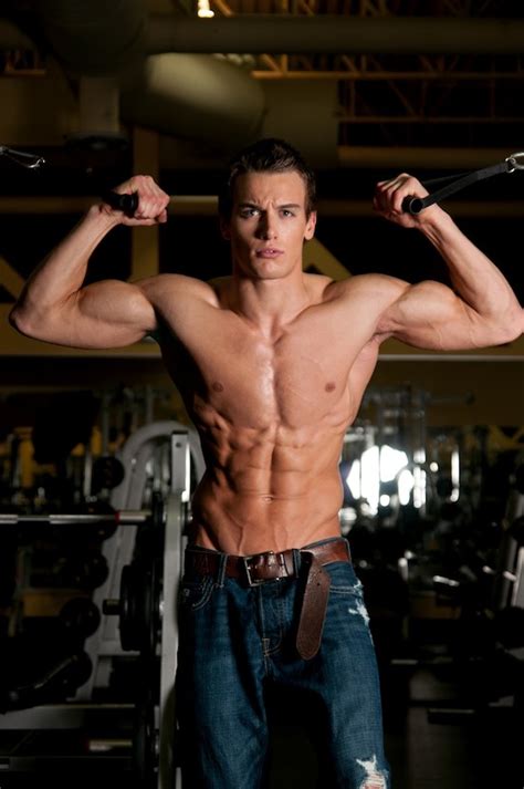 Muscled Fitness Model Marc Fitt Nude Men Nude Male Models Gay