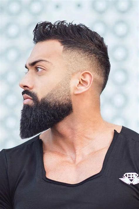 20 Renewed Hairstyle Ideas With A Full Beard For A Manly Look Mens