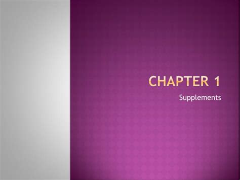 Ppt Chapter 1 Powerpoint Presentation Free Download Id2590490