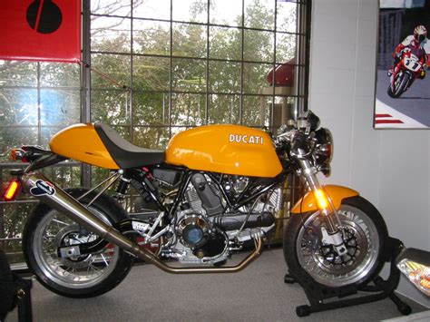 Yellow Sport 1000 With 2 Into 1 Termi Ducatims The Ultimate