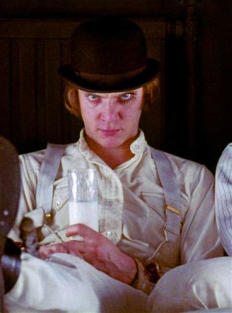 Stanley Kubrick Punk Glam 70s Punk Alex Delarge Science Fiction White Suspenders Singin