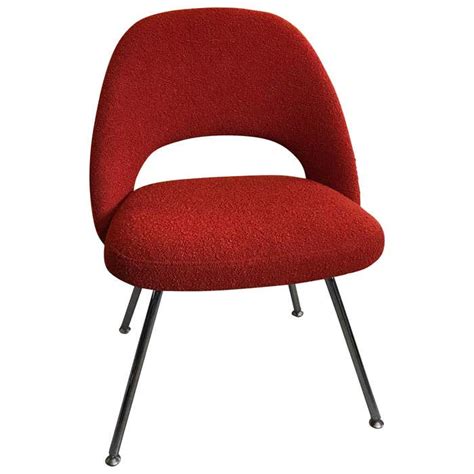 Eero Saarinen Executive Side Chair Chrome Legs At 1stdibs