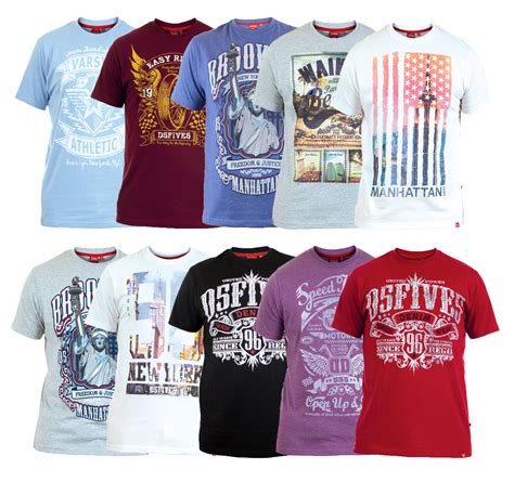 d555 new men s photo print cotton t shirt graphic printed design top city ebay