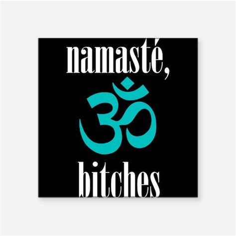 Namaste Bumper Stickers Car Stickers Decals And More