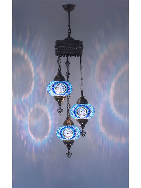 Amazing Turkish Chandelier Mosaic Hanging Moroccan Vintage Pendant