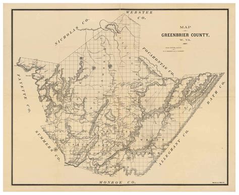 Find Your House 130 Years Ago This Virginia County Wall Map Shows