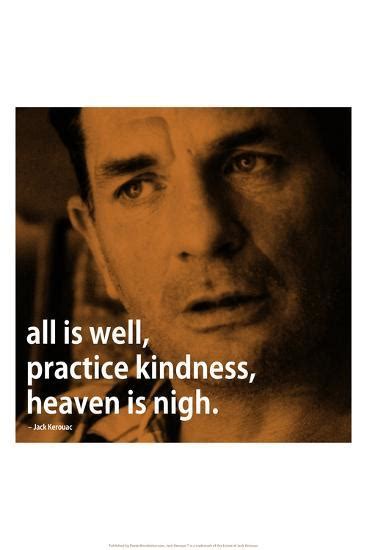 Jack Kerouac Quote Inspire 2 Motivational Poster Prints