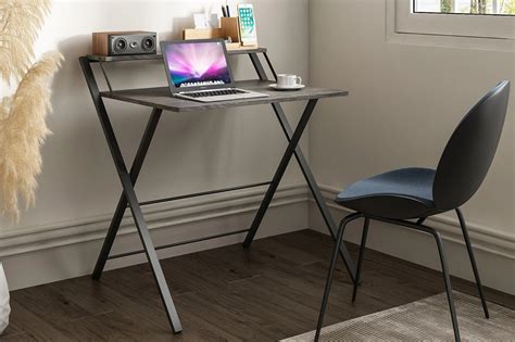 Office Furniture And Lighting Siunzs Small Desk Folding Computer Desk For