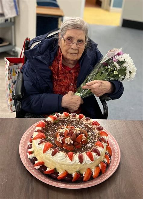Happy 90th Birthday Maria 🥳🎂💐 Lyle House Care Home