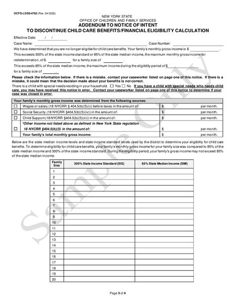 Form Ocfs Ldss 4782 Fill Out Sign Online And Download Printable Pdf