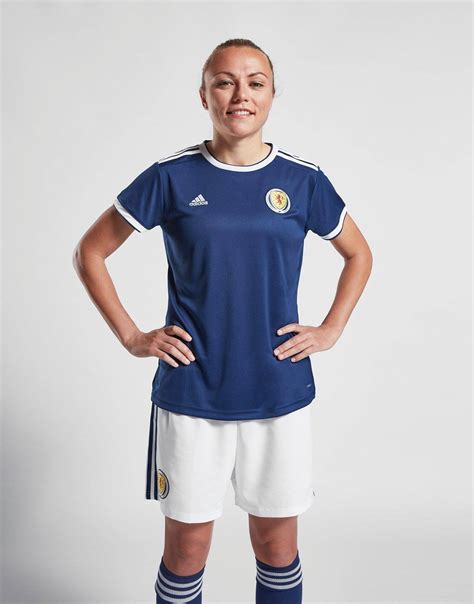 Each strip is an authentic copy of the kit. Scotland 2019 Women's World Cup Adidas Home Kit | 18/19 ...
