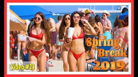Spring Break 2019 Fort Lauderdale Beach Video 23 YouTube