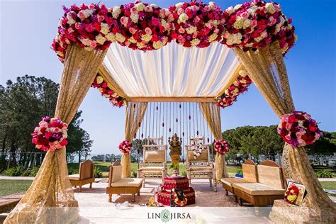 Please enjoy this gorgeous Laguna Cliffs Marriott Indian wedding