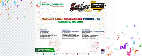 Kami, pt hm sampoerna tbk. Daftar Pemenang Simarmas 300 Periode 15 - PT. BPR Bank ...