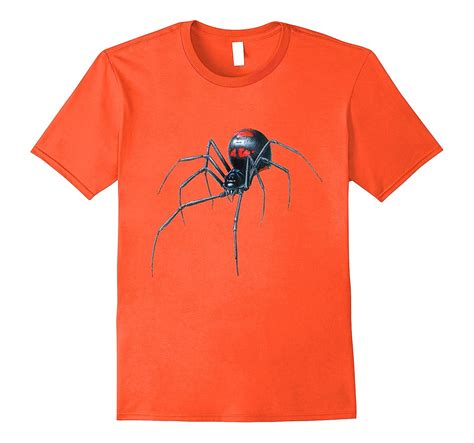 Scary Looking Redback Spider T Shirt For Halloween Rose Rosetshirt