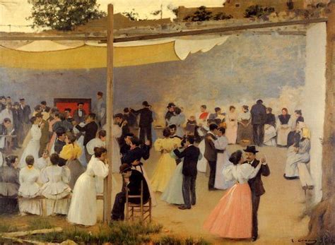 Ball De Tarda 1896 De Ramon Casas Oil Painting Reproductions