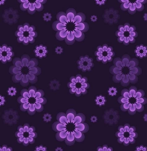 Discover thousands of premium vectors available in ai and eps formats. Glowing Purple Floral Repeatable Pattern - WeLoveSoLo