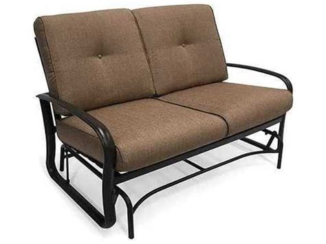 Outdoor glider cushions can be as thick as you like, and the thicker the cushion is the softer and more comfortable it will be. 20 Inspirations Outdoor Loveseat Gliders with Cushion
