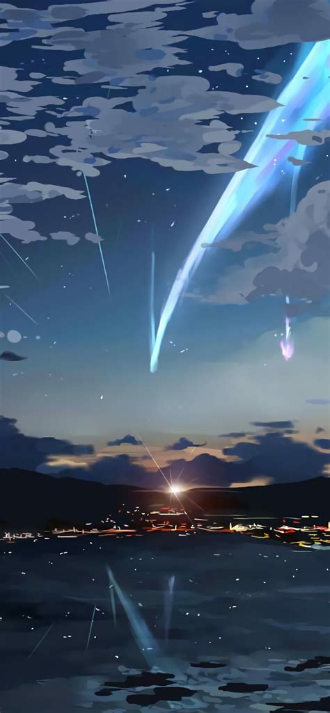 29 Anime Sky Iphone Wallpaper Anime Top Wallpaper