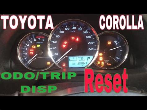 There are people who before knowing the facts about does a new engine reset the odometer, you would be clear that how odometer readings would never dwindle no matter what. How To Reset Trip meter/Odometer Of Toyota Corolla 2014 ...