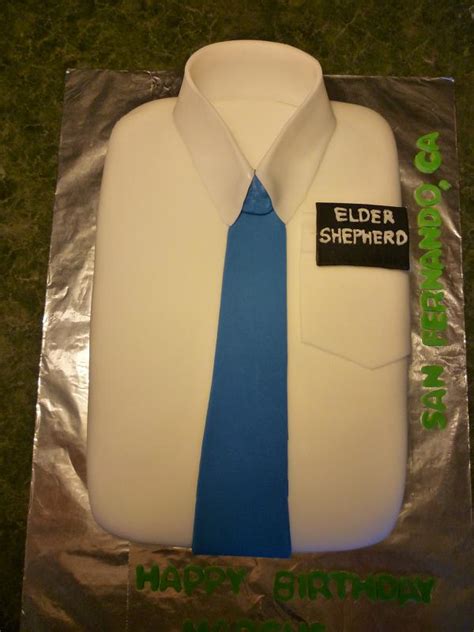 Emily S Cake Design Missionary Shirt Cake