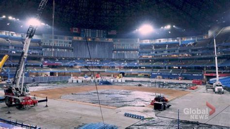 In Photos Work ‘well Underway For Major Rogers Centre Renovation