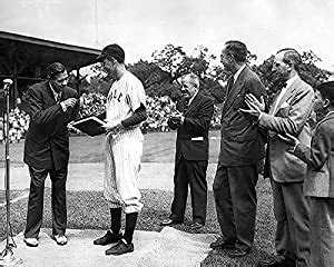 Amazon Com George H W Bush And Babe Ruth At Yale 8x10 Silver Halide