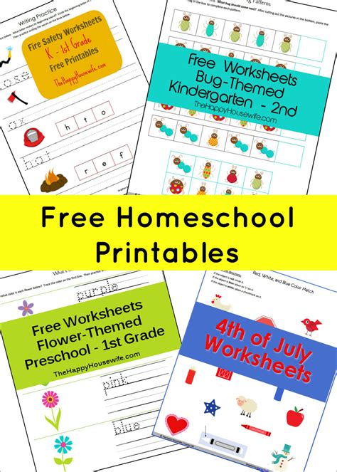 Free Printable Homeschool Math Worksheets Printable Worksheets
