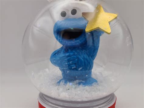 Sesame Street Cookie Monster Ornament Etsy