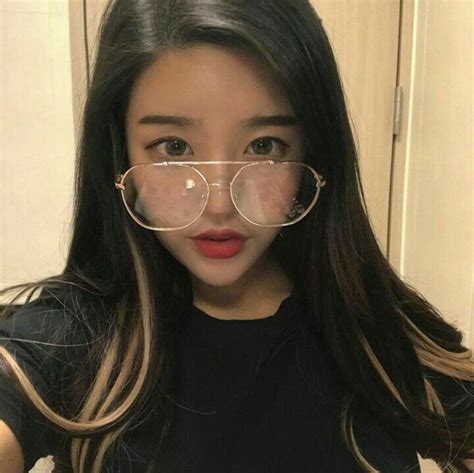 korean girl icons tumblr ulzzang 안느 hot glasses in summer 2017 pinterest ulzzang ulzzang