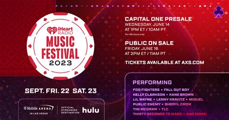 2023 Iheartradio Music Festival Lineup Revealed Iheart