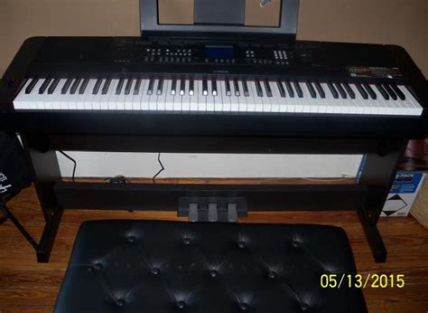 Yamaha Dgx 650 Keyboard With Bench And Pedals For Sale In South Bend