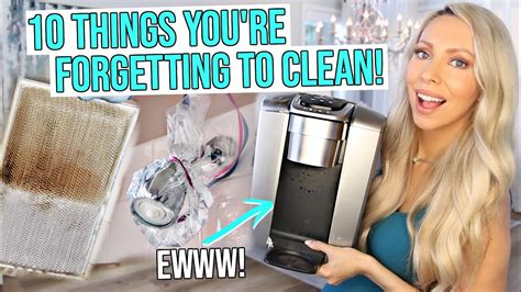 Nasty Things In Your Home That You Re Forgetting To Clean And Need To Youtube